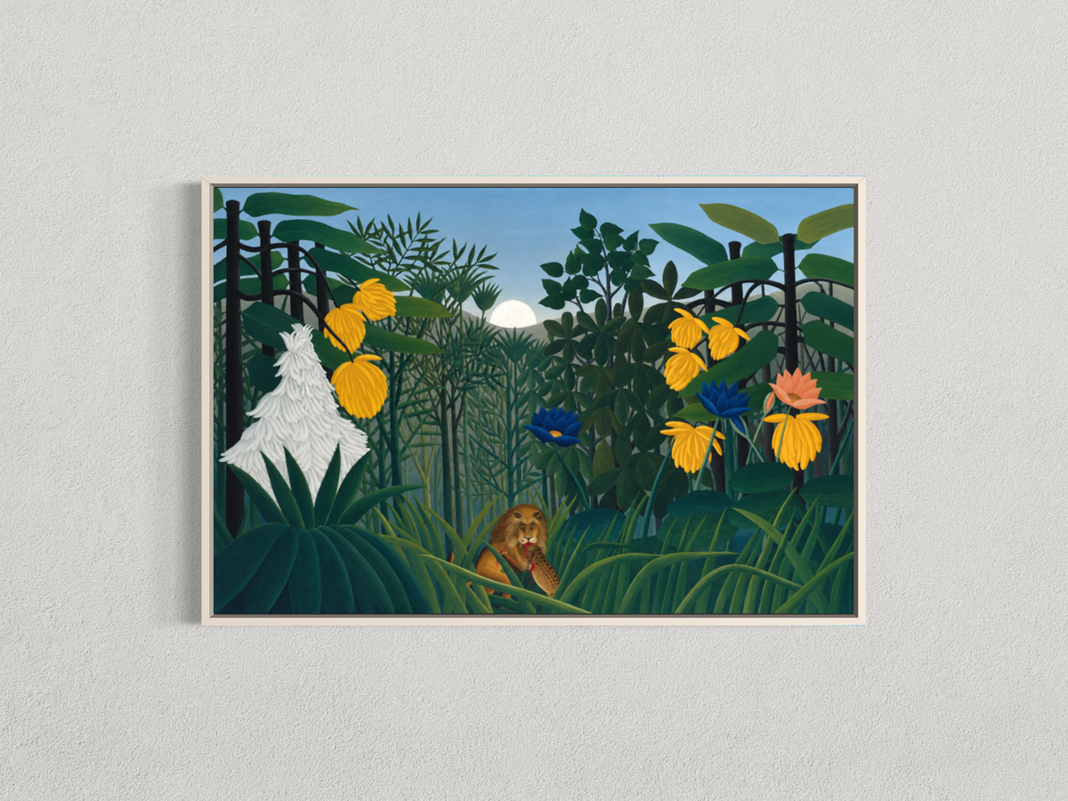 Le Repas du lion – Henri Rousseau