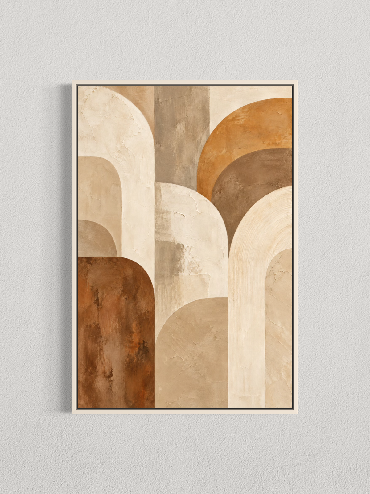 Arches de Terre — Art abstrait texturé