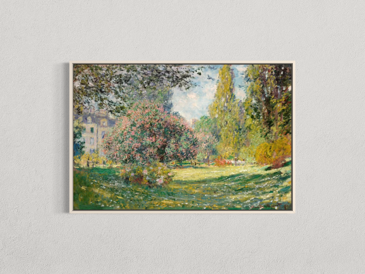 Le Parc Monceau – Claude Monet (1876)