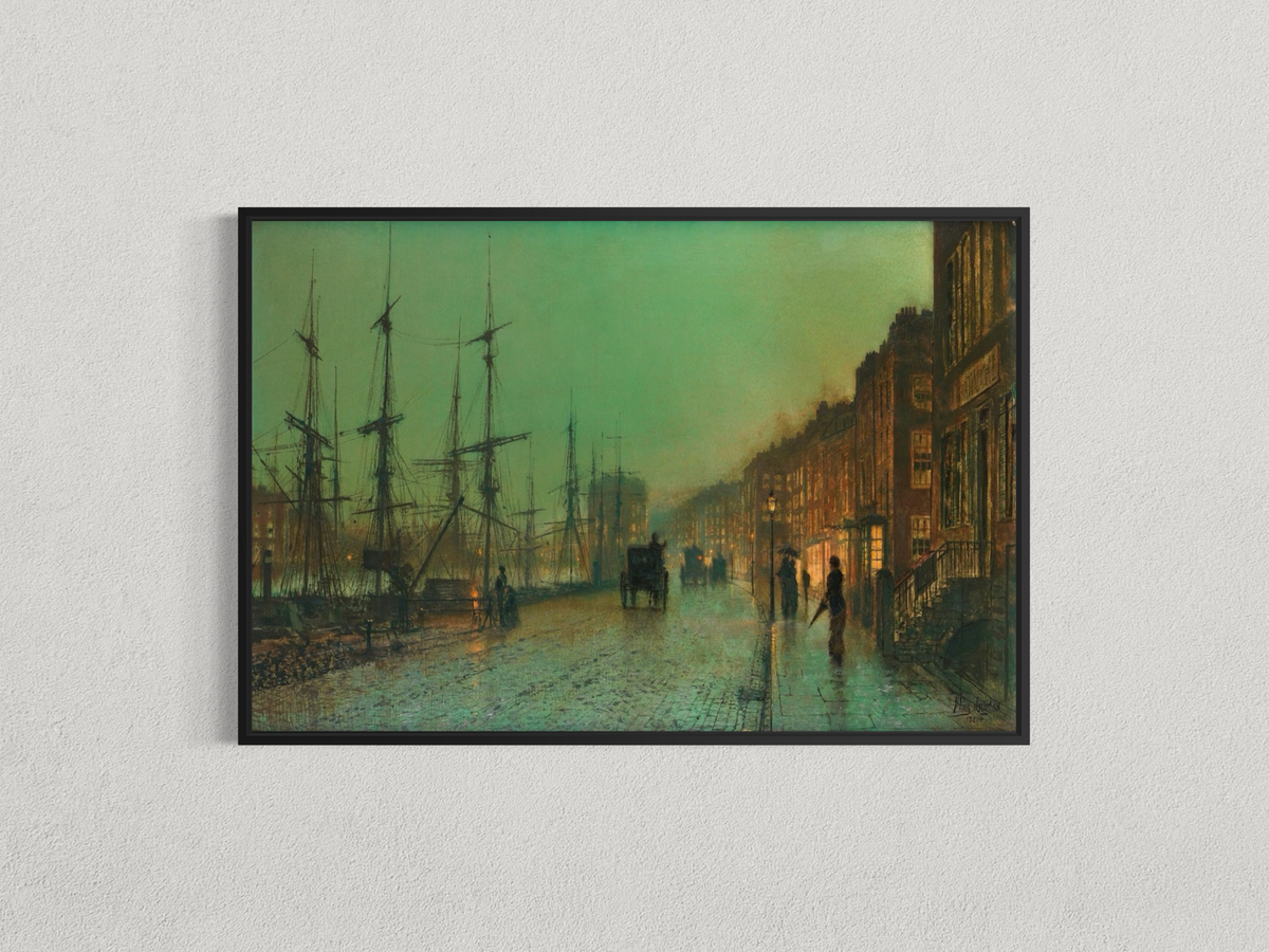 Navigation sur la Clyde – John Atkinson Grimshaw