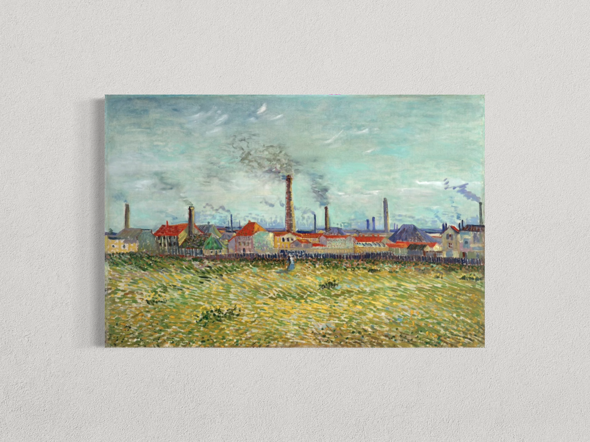Usines à Clichy – Vincent van Gogh