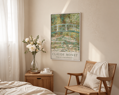 Le Pont japonais et les Nymphéas – Claude Monet