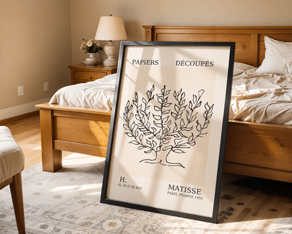 Matisse – Arbre Botanique, Affiche Minimaliste