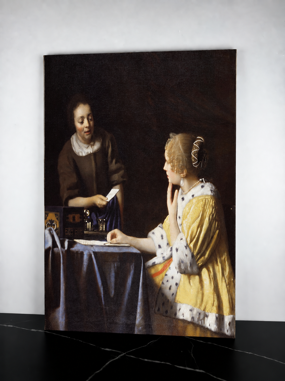 Maîtresse et servante – Johannes Vermeer