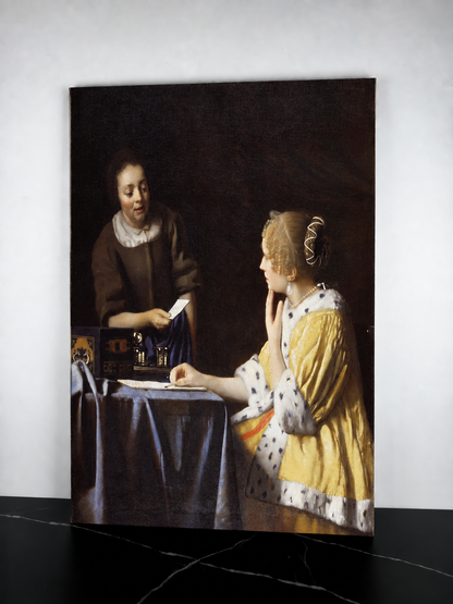 Maîtresse et servante – Johannes Vermeer
