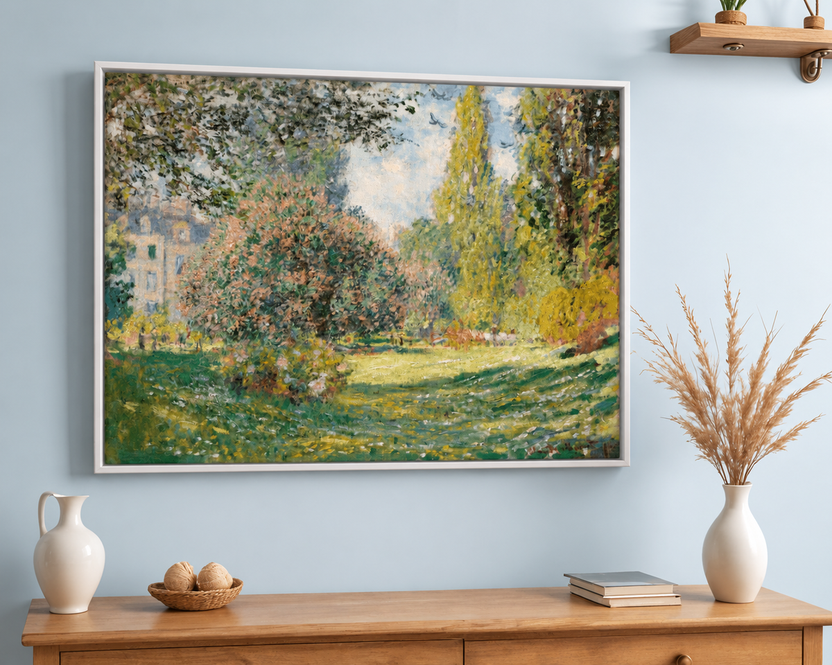 Le Parc Monceau – Claude Monet (1876)