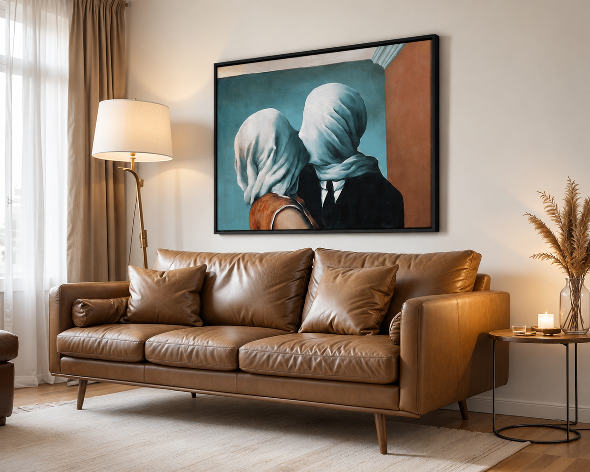 Les Amants – René Magritte (1928)
