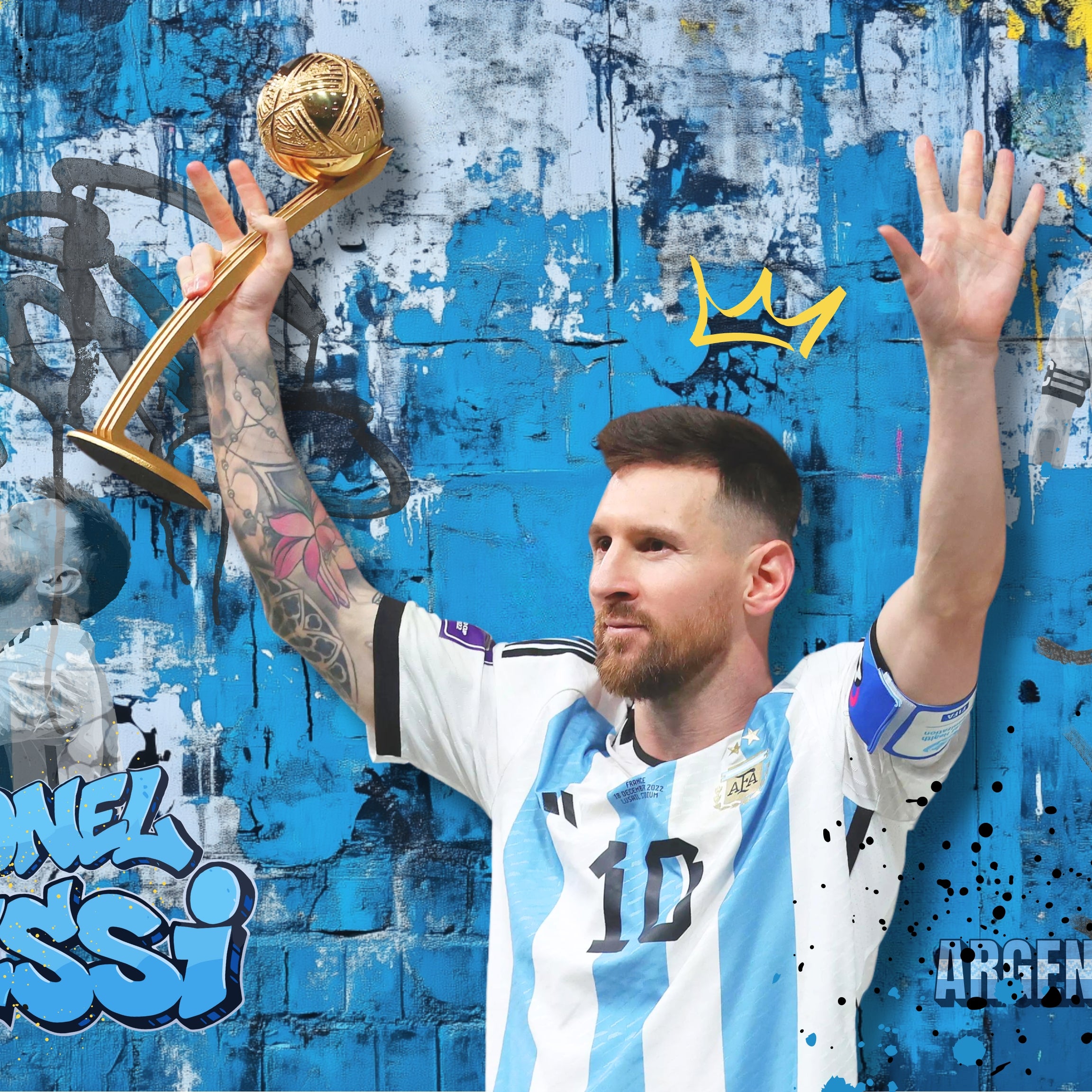 Messi Pop Art