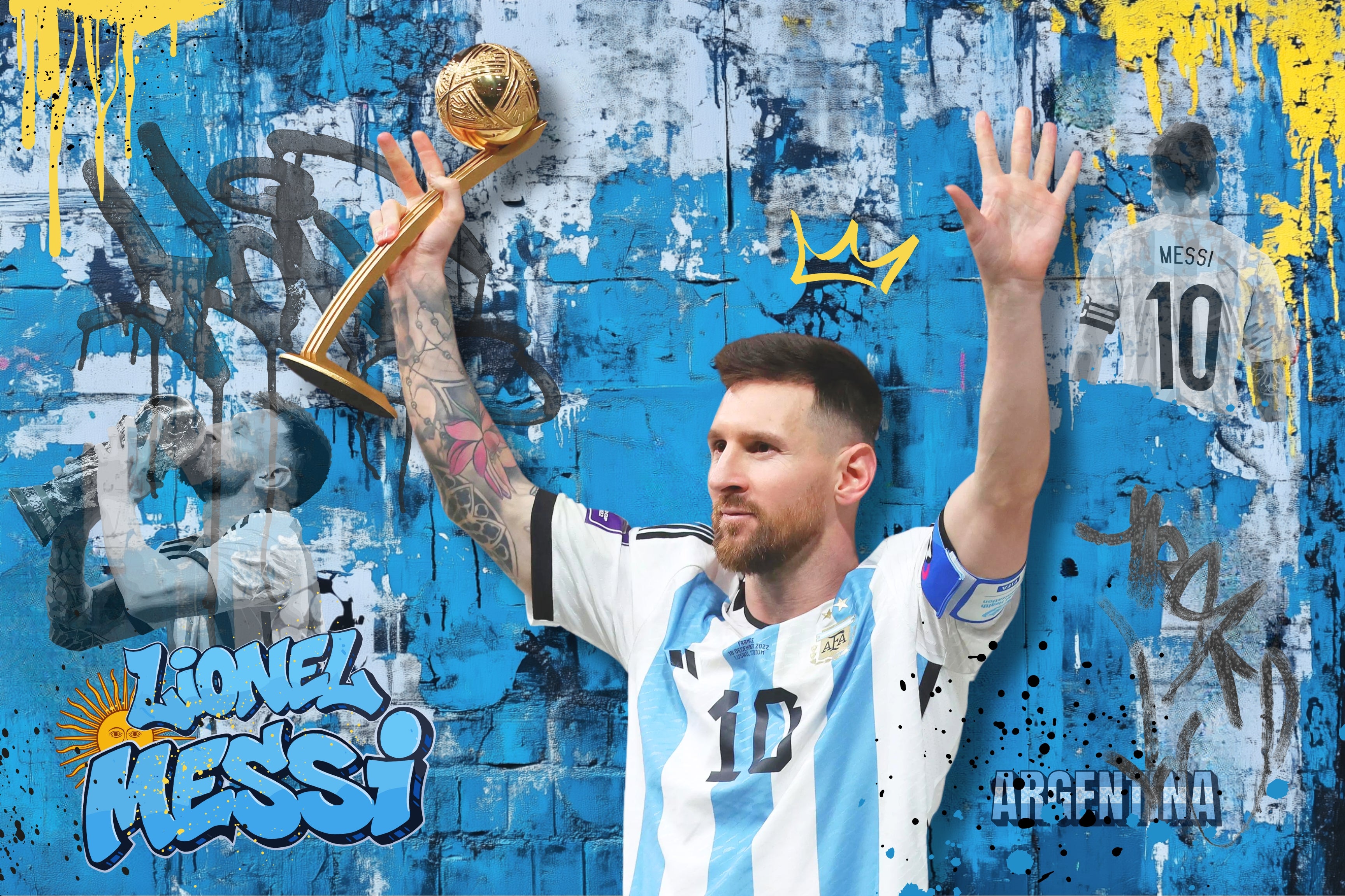 Messi Pop Art