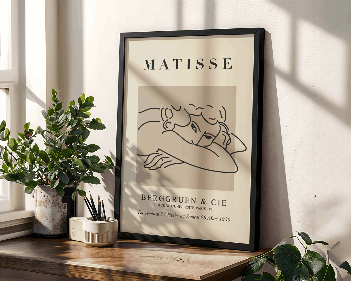 Matisse – Affiche d’Exposition Vintage Paris