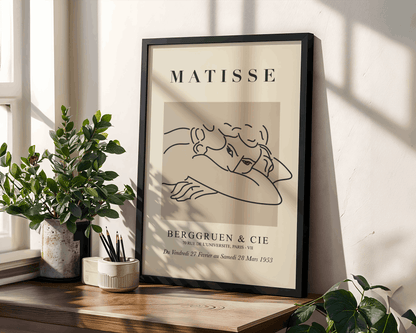 Matisse – Affiche d’Exposition Vintage Paris