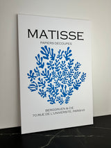 Matisse – Papiers Découpés Bleus, Affiche Vintage