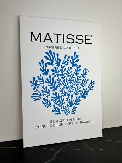 Matisse – Papiers Découpés Bleus, Affiche Vintage