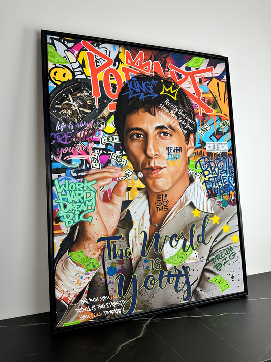 80' Cinema Culte – Toile Pop Art  Street Art