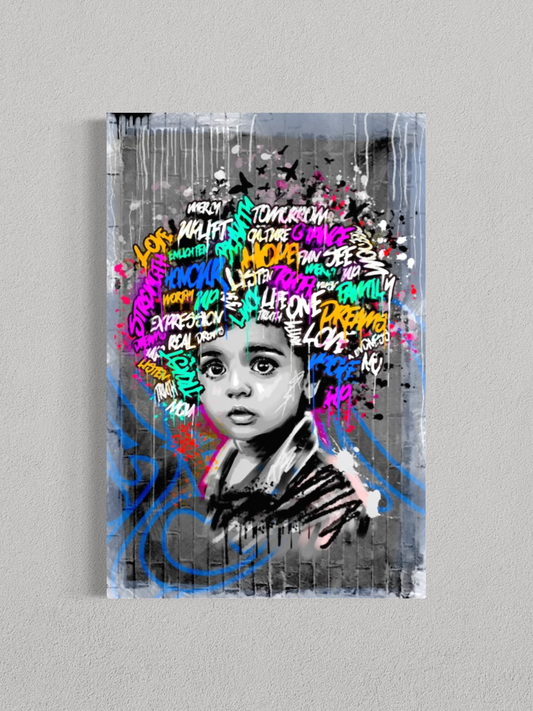 Pensées Libres – Portrait Street Art