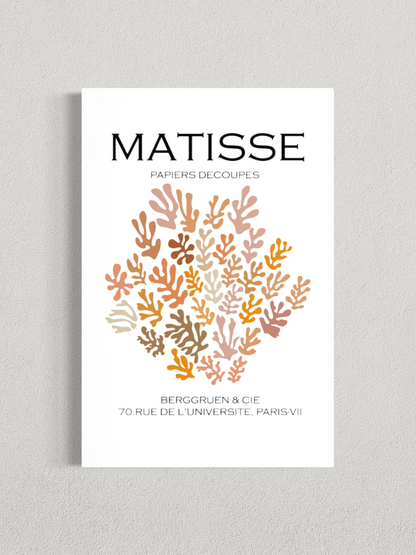 Matisse – Papiers Découpés aux Tons Naturels