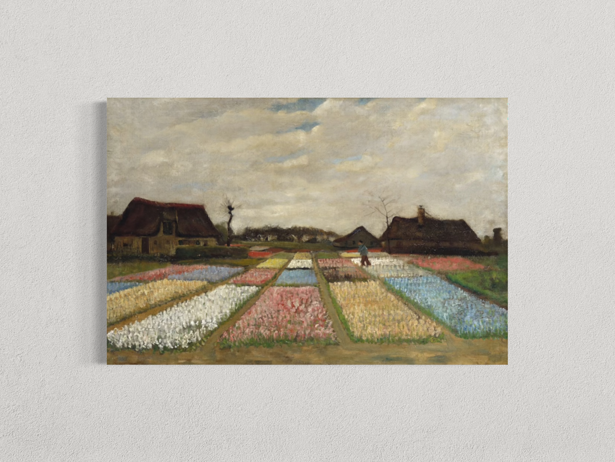 Champs de fleurs en Hollande – Vincent van Gogh