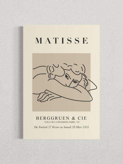 Matisse – Affiche d’Exposition Vintage Paris