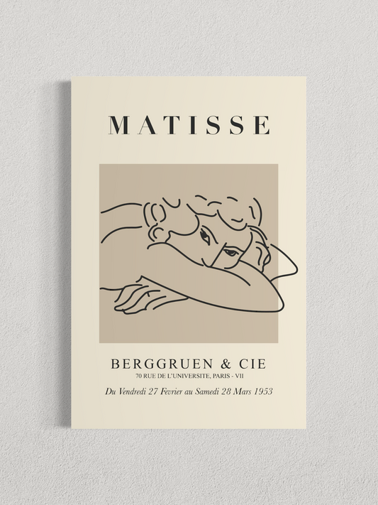 Matisse – Affiche d’Exposition Vintage Paris