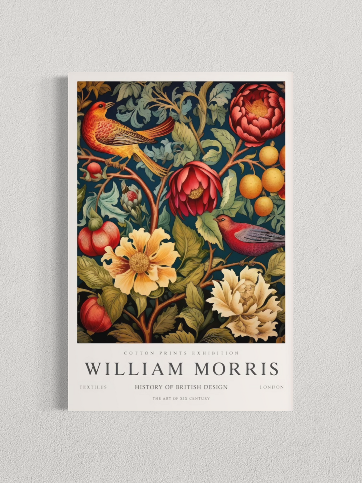 William Morris – Fleurs & Oiseaux du Jardin