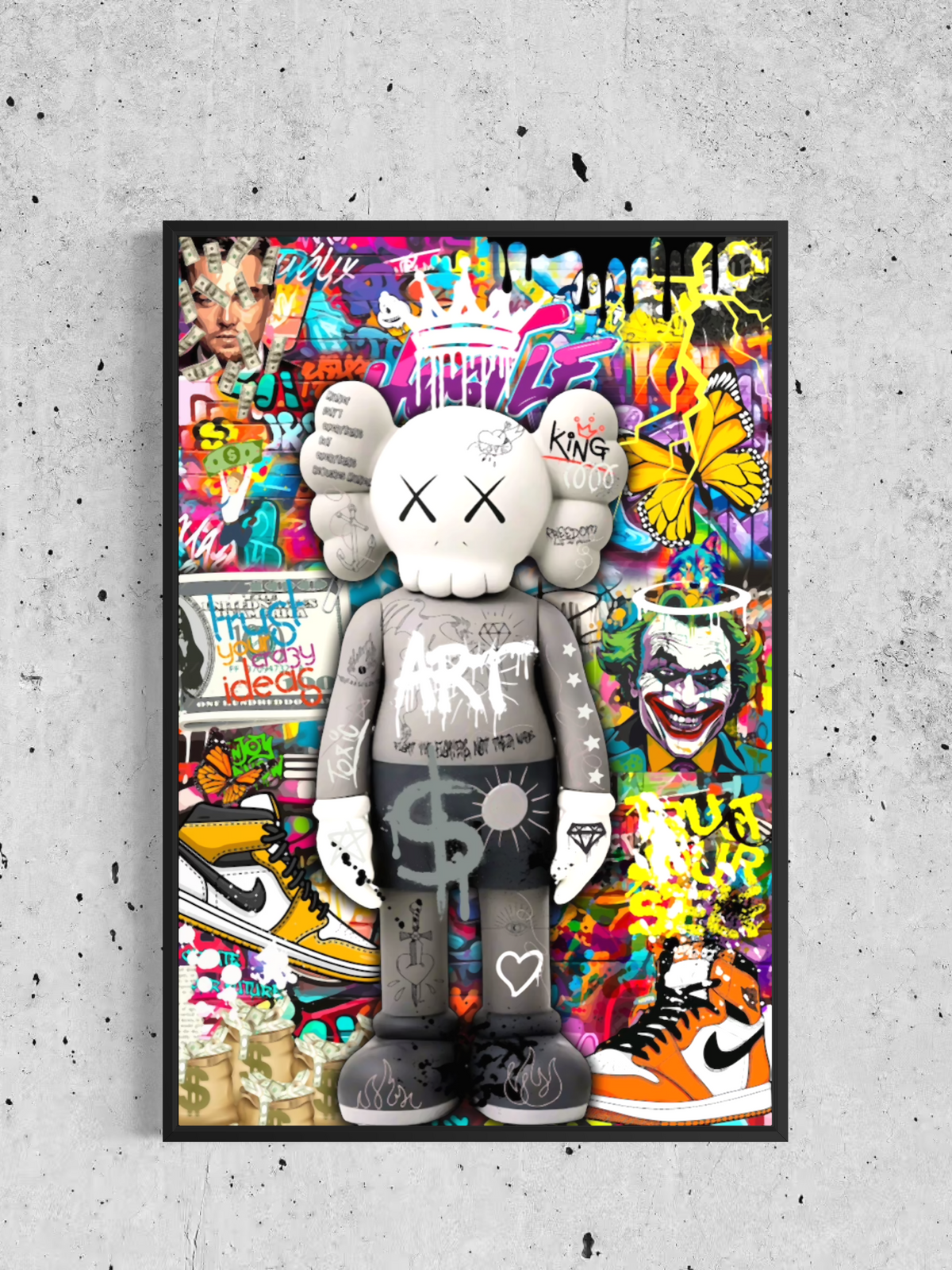 Urban hypebeast -Toile Pop Art Urbaine