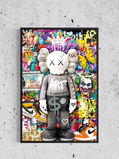 Urban hypebeast -Toile Pop Art Urbaine