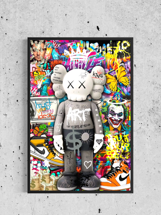 Urban hypebeast -Toile Pop Art Urbaine