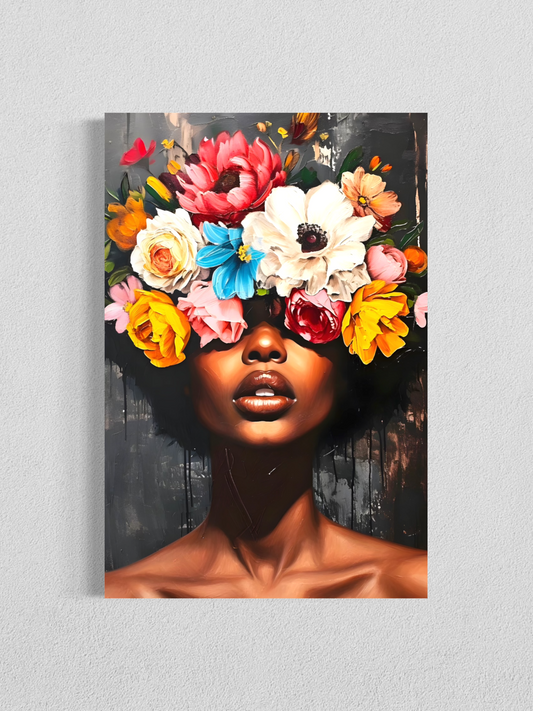 Éclosion – Portrait Floral Contemporain