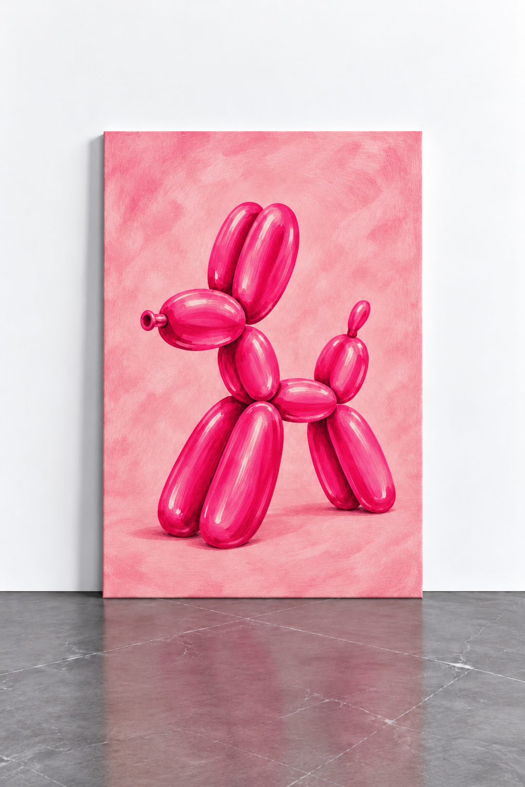 Balloon Dog Rose — Art Pop Moderne