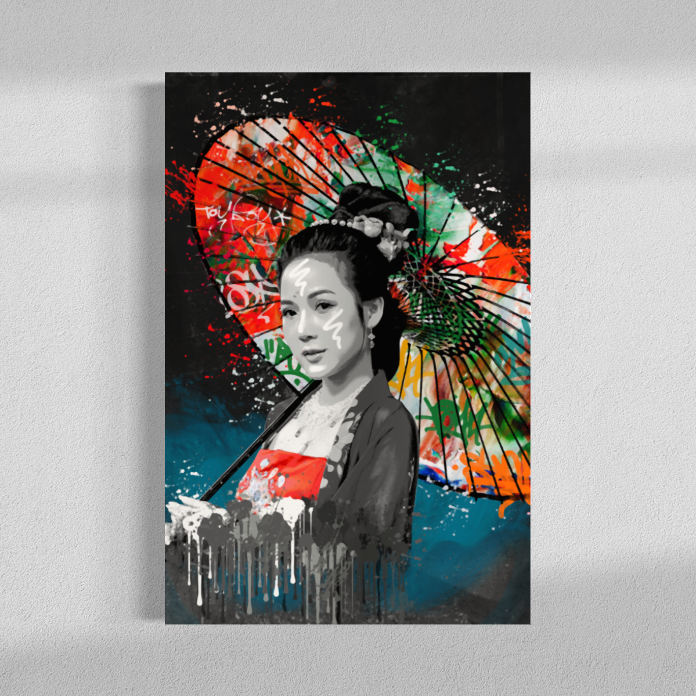 Umbrella, Asian modern art