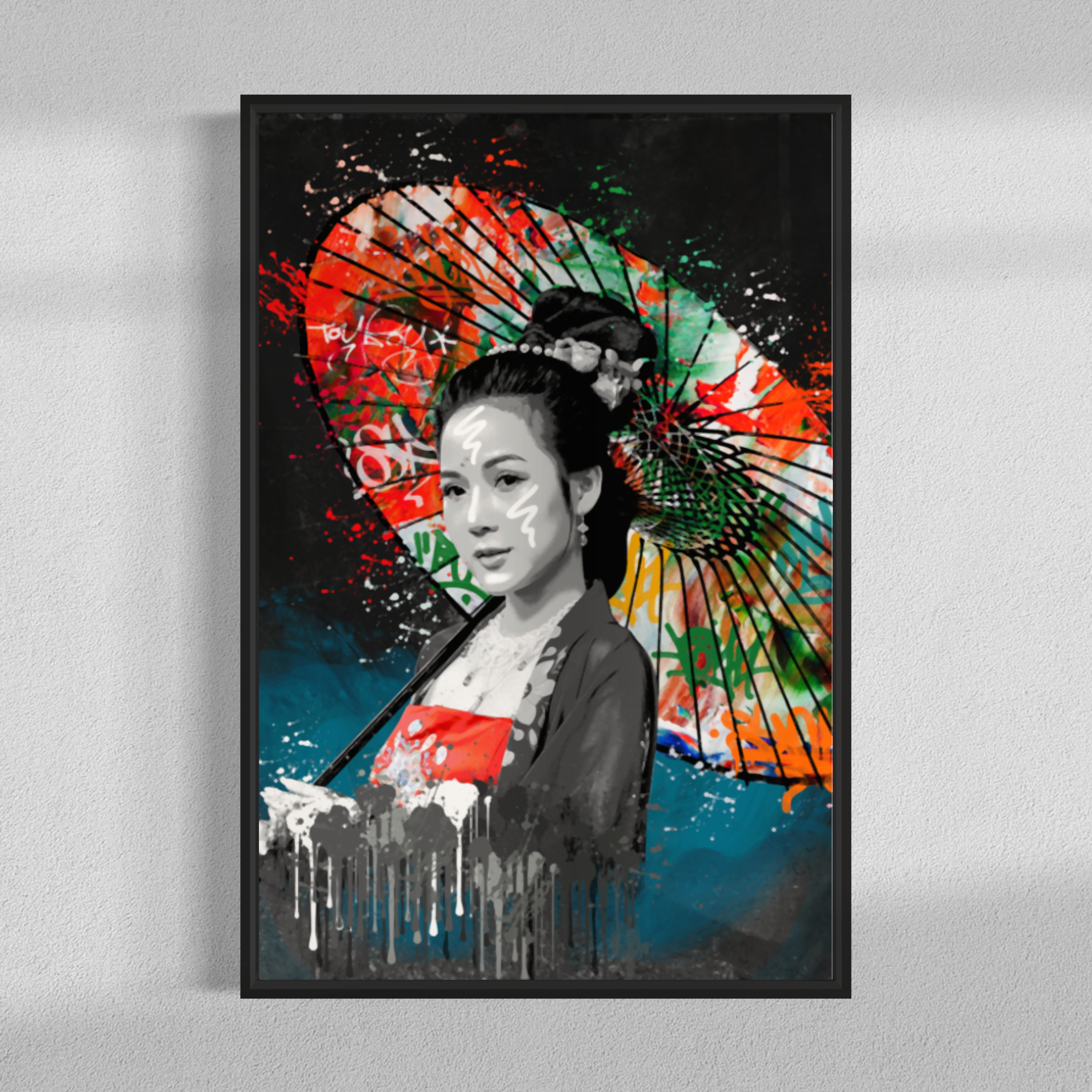 Umbrella, Asian modern art