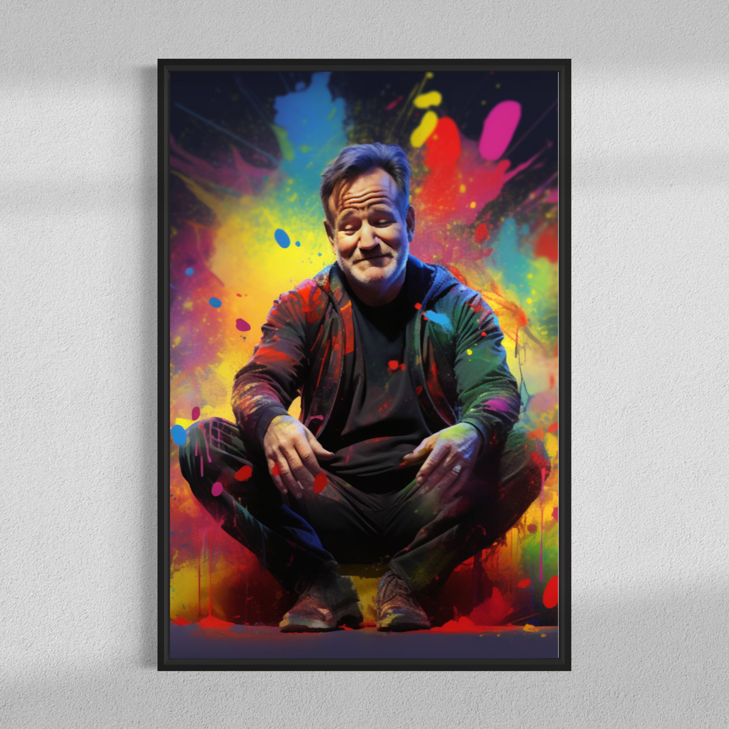 Robin Williams watercolors