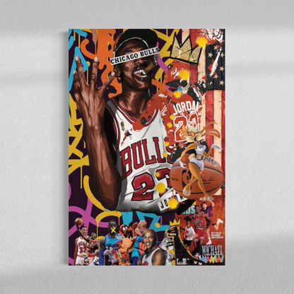 Jordan Chicago Bulls, background 01