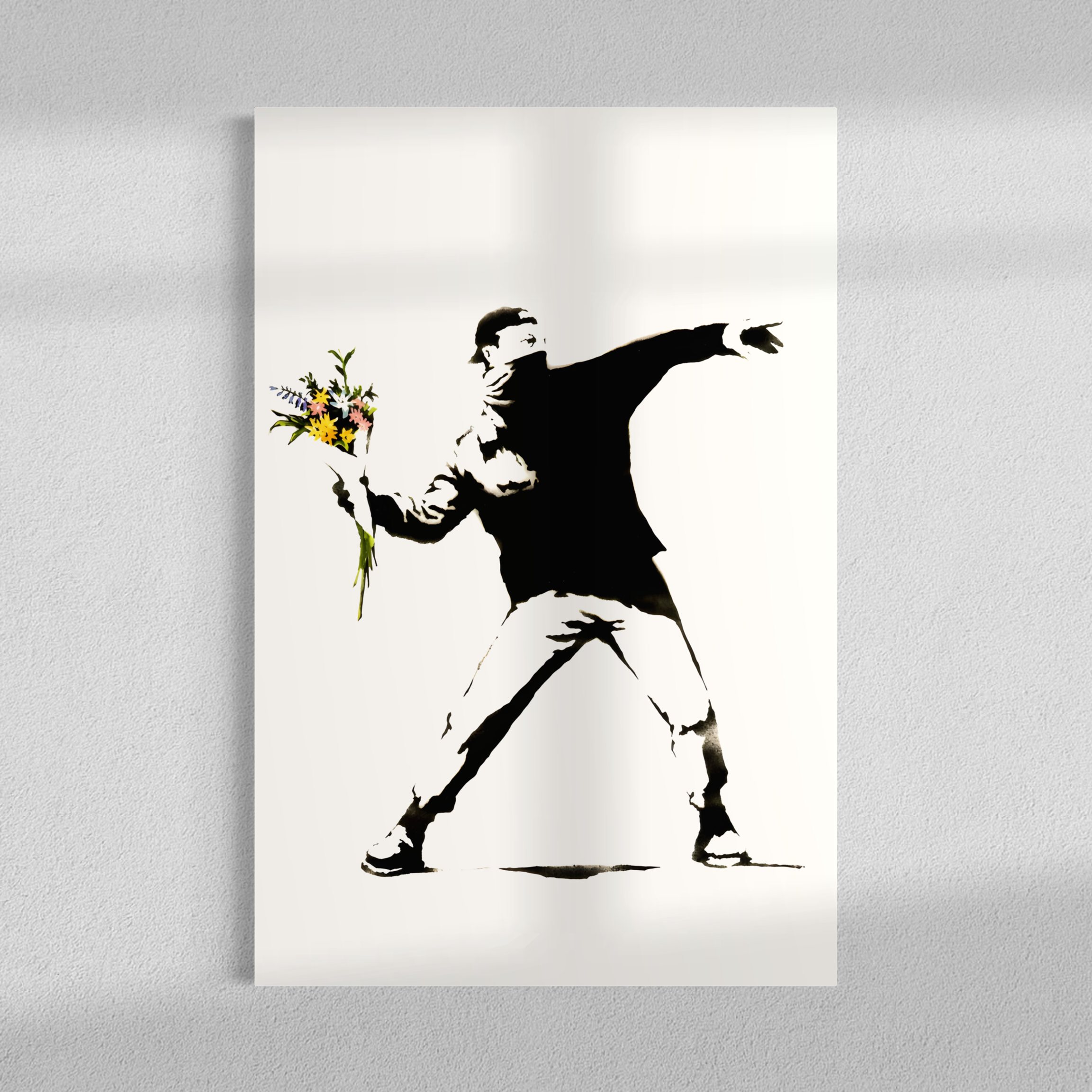 Flower thrower, Banksy