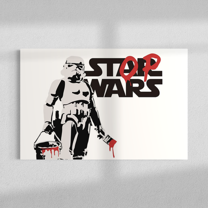 Stop wars, Banksy