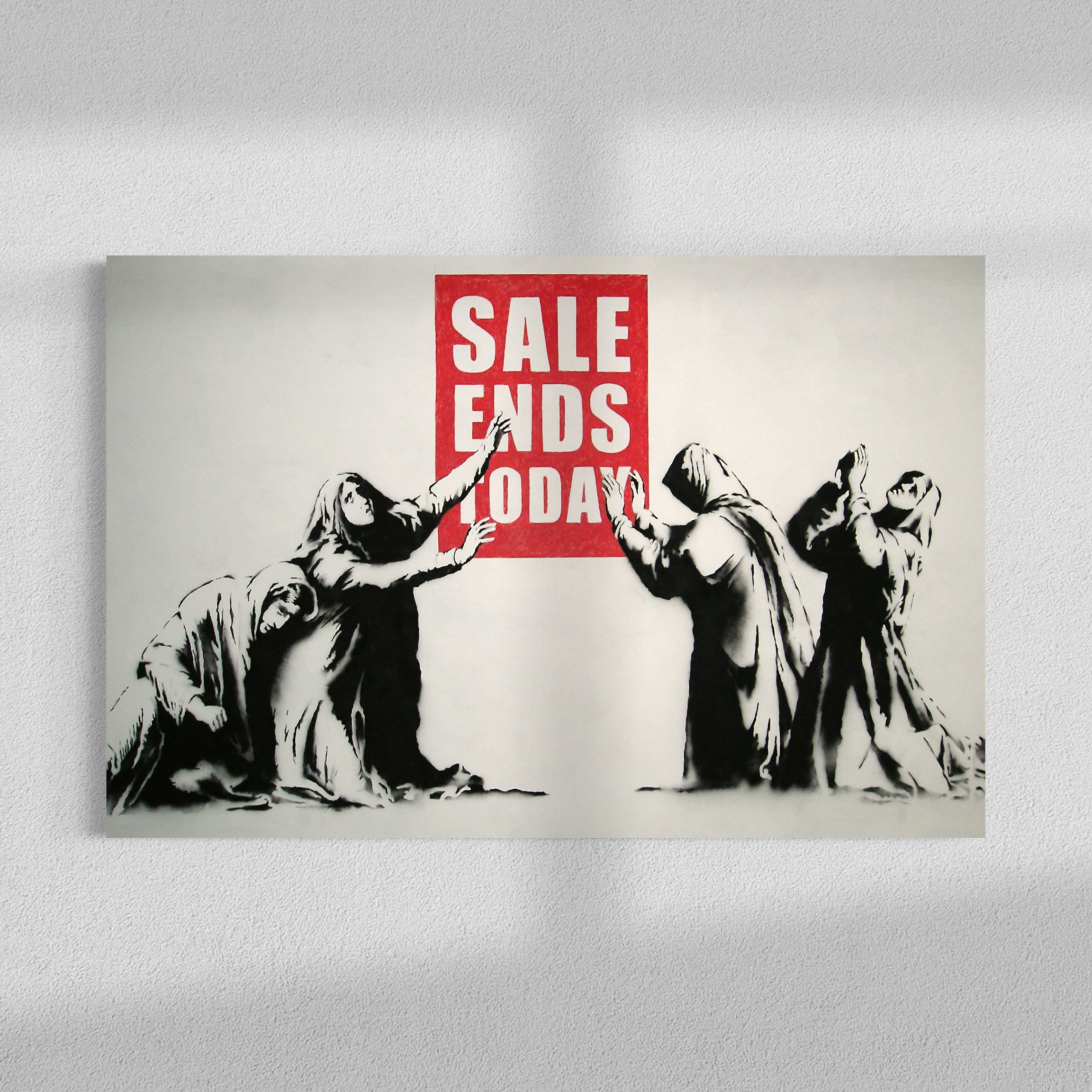 Sale ends today, Banksy