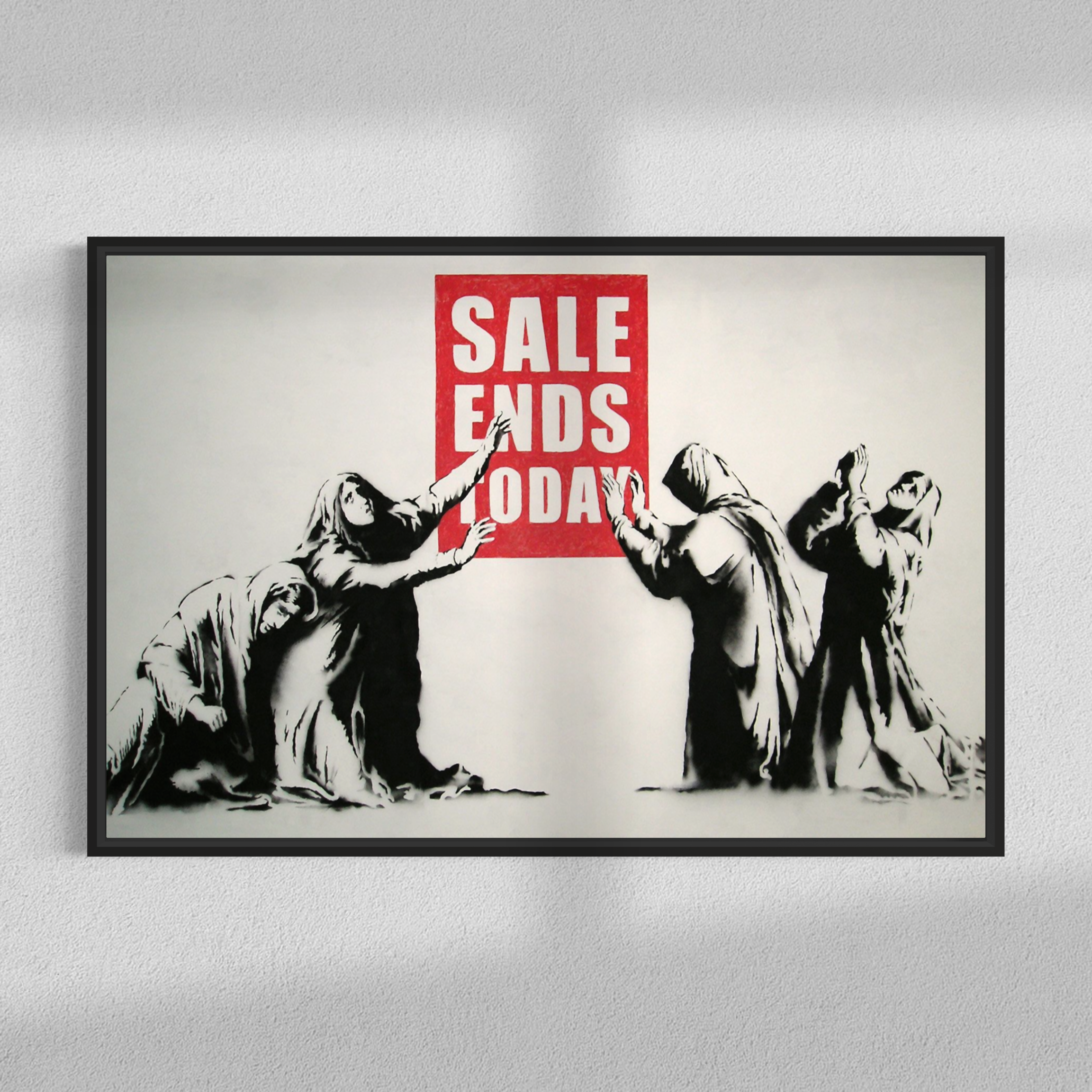 Sale ends today, Banksy