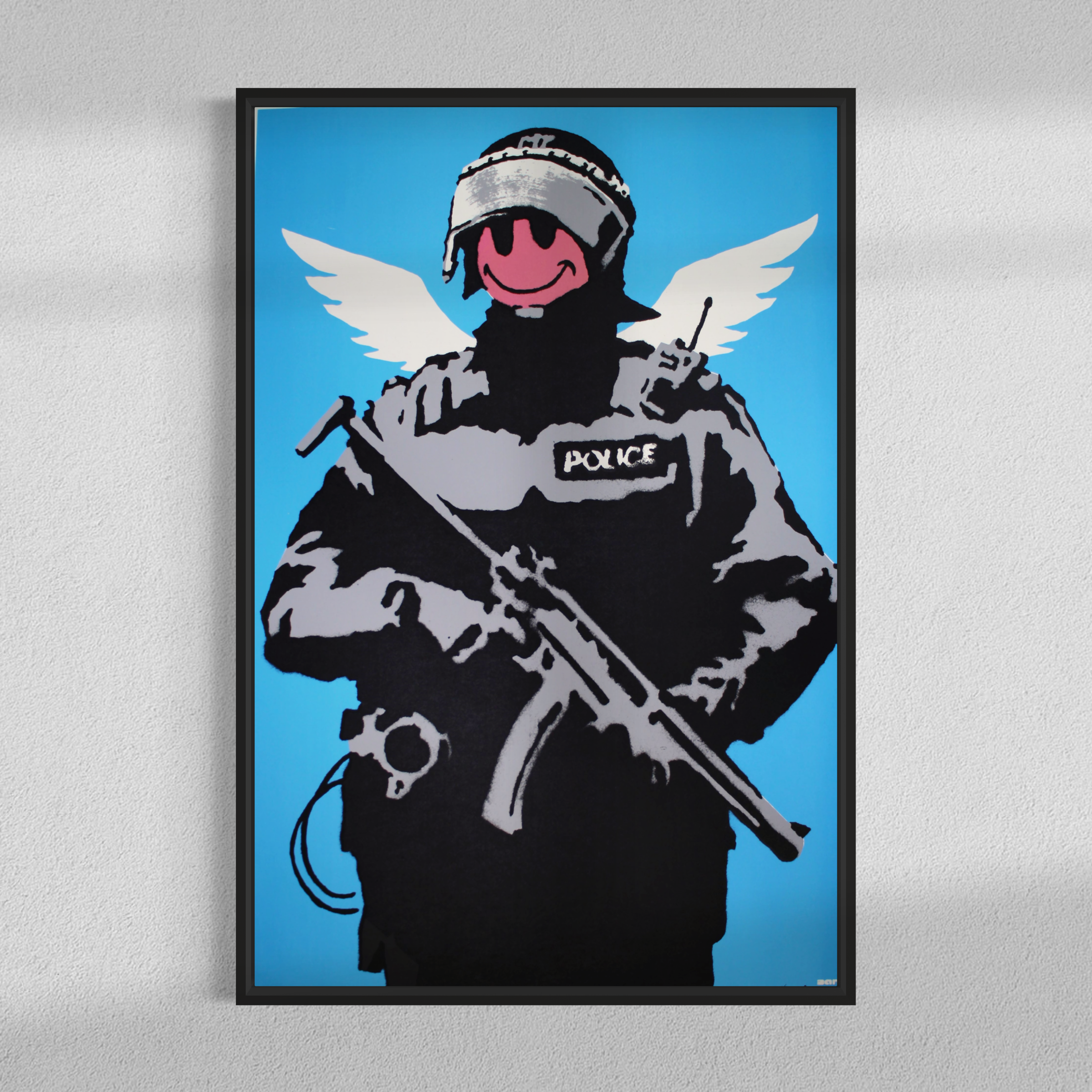 Flying Copper, Banksy