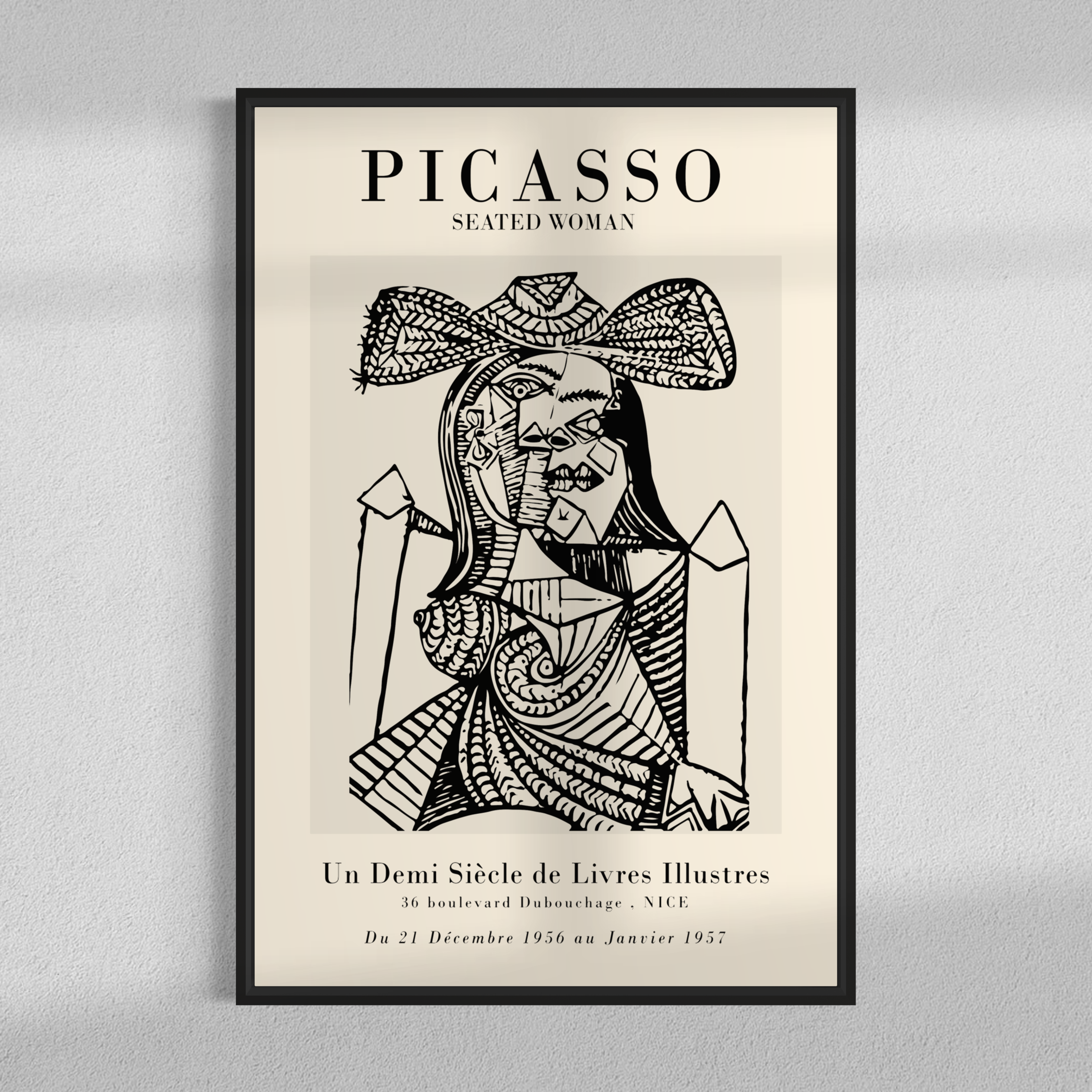 Seated woman, Picasso