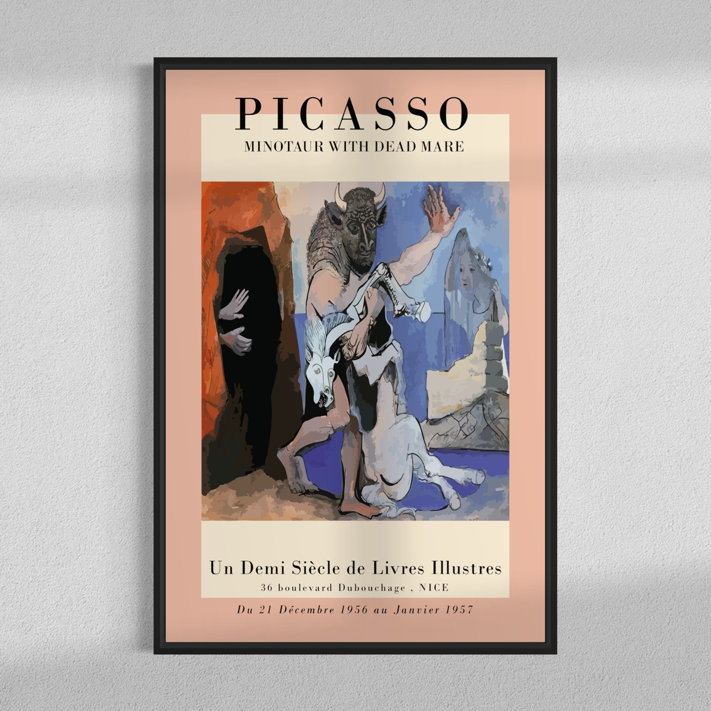 Minotaur with dead mare, Picasso