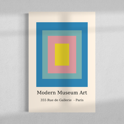 Modern Museum art, bauhaus