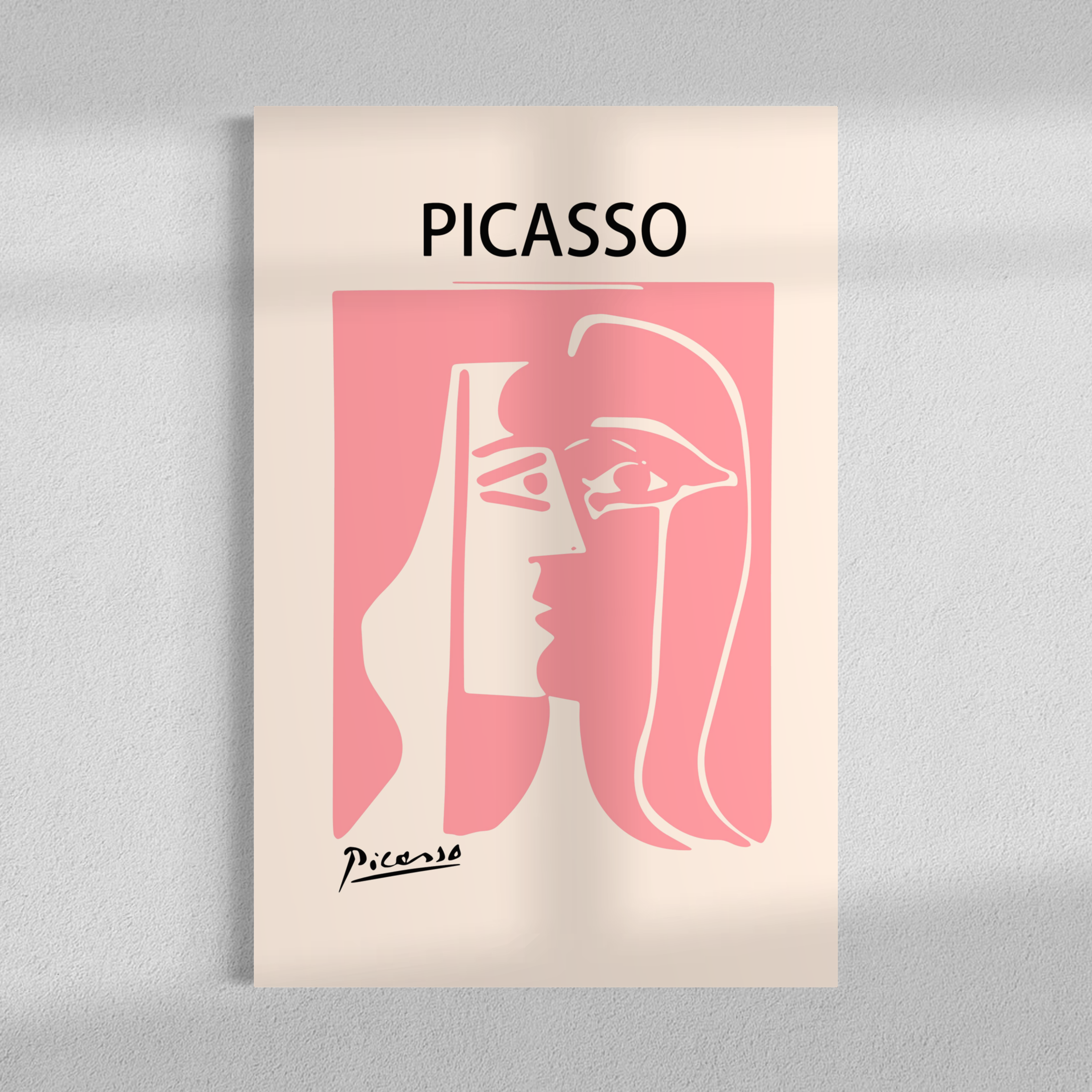 Pink visage, Picasso