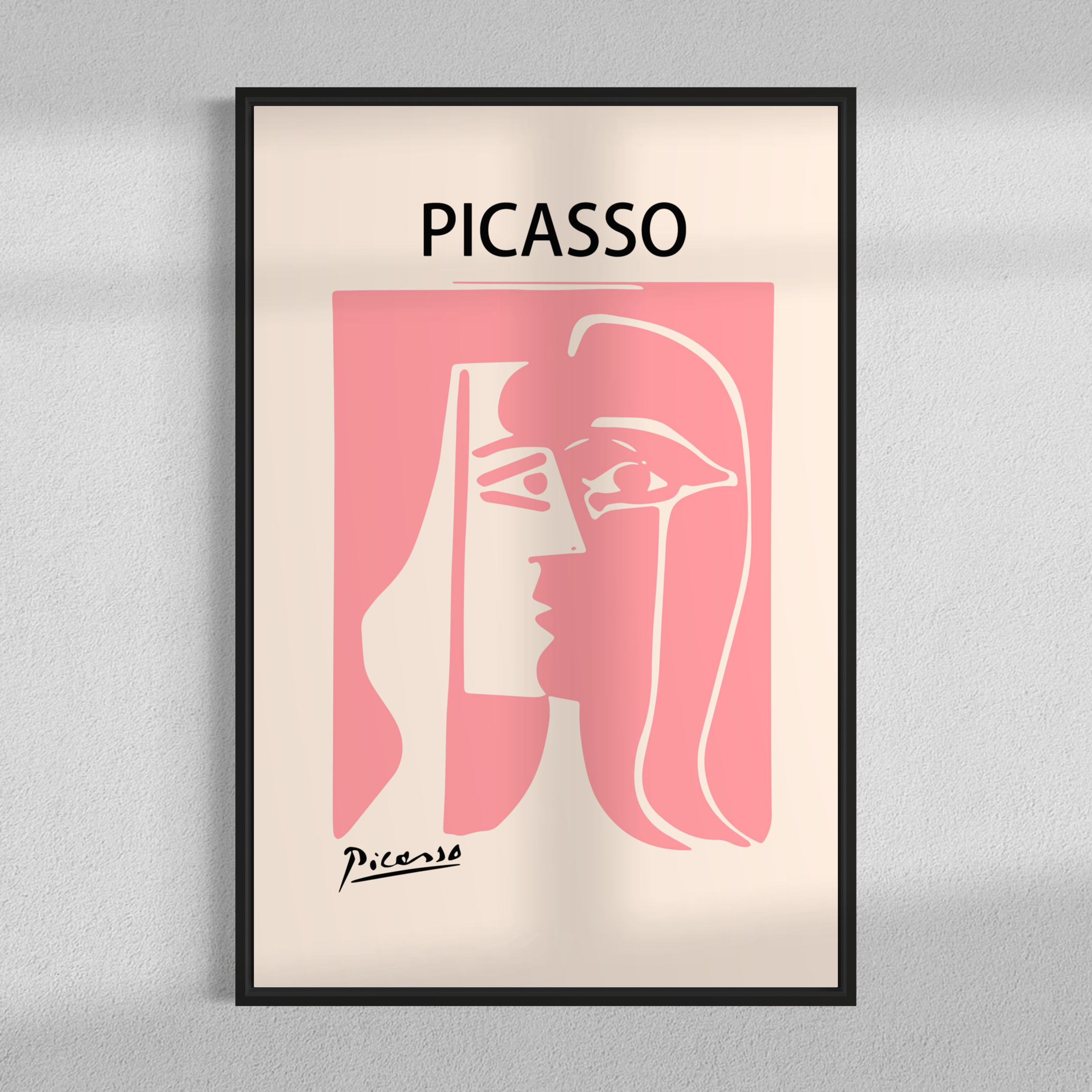 Pink visage, Picasso