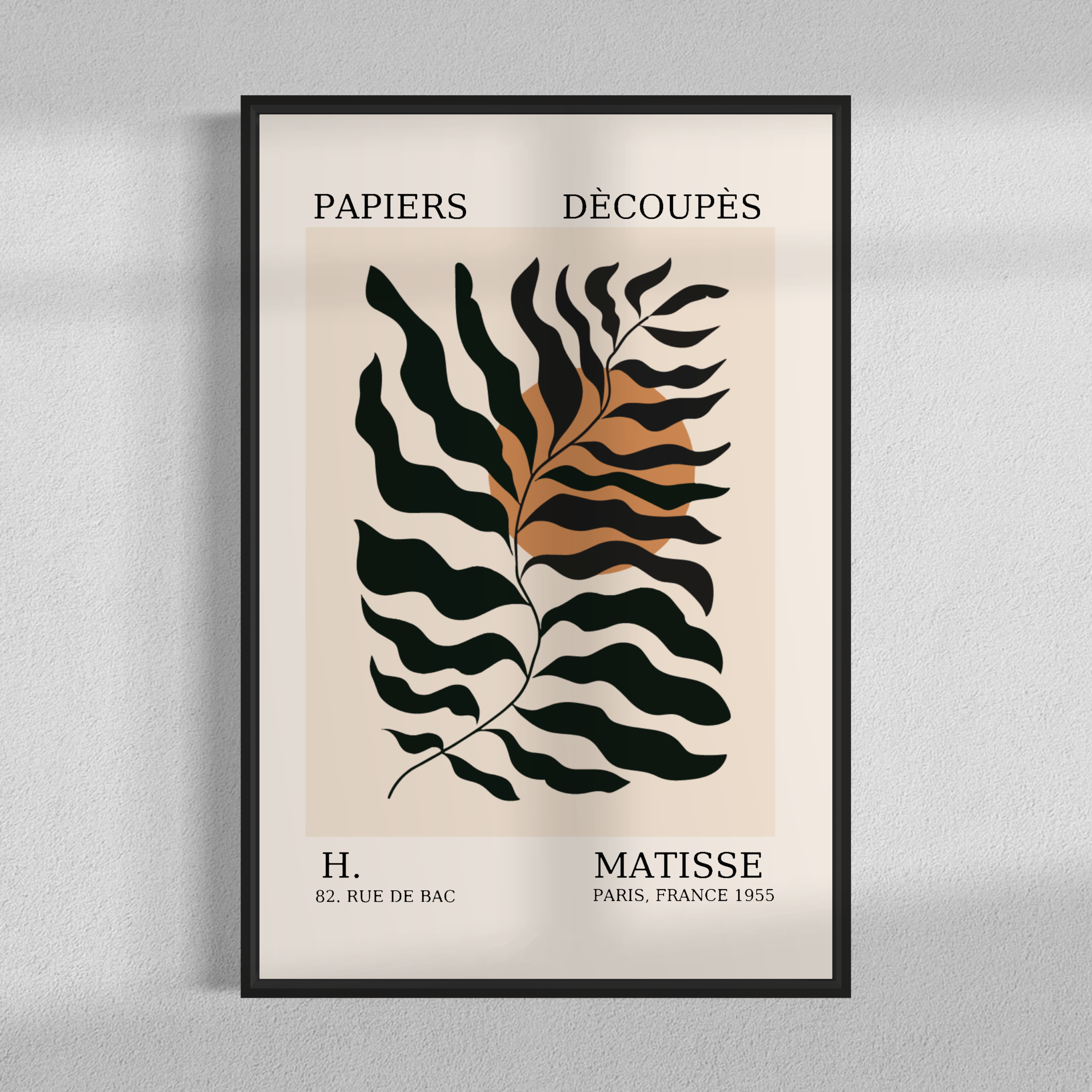 Matisse Triptych, Set of 3 frames