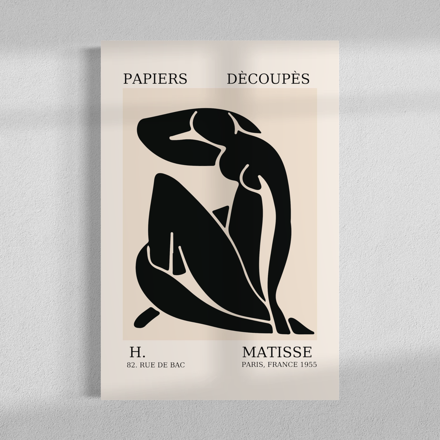 Black nude, Matisse