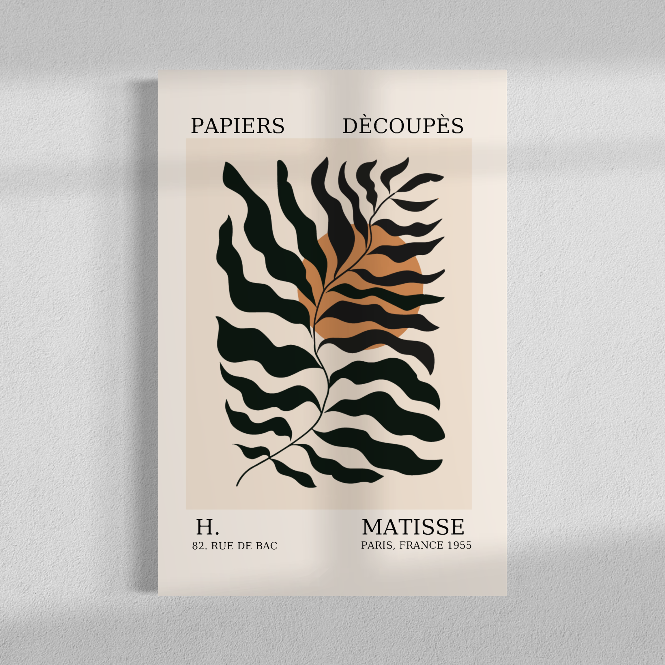 Matisse Triptych, Set of 3 frames