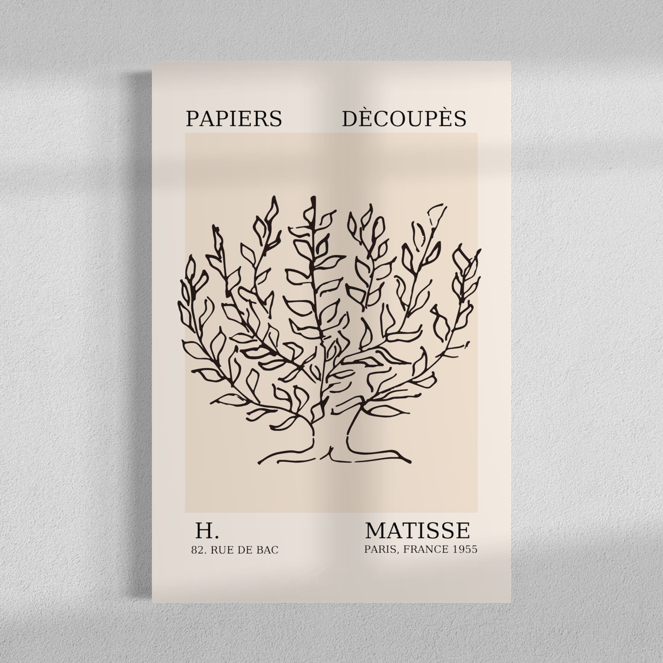 Matisse Triptych, Set of 3 frames