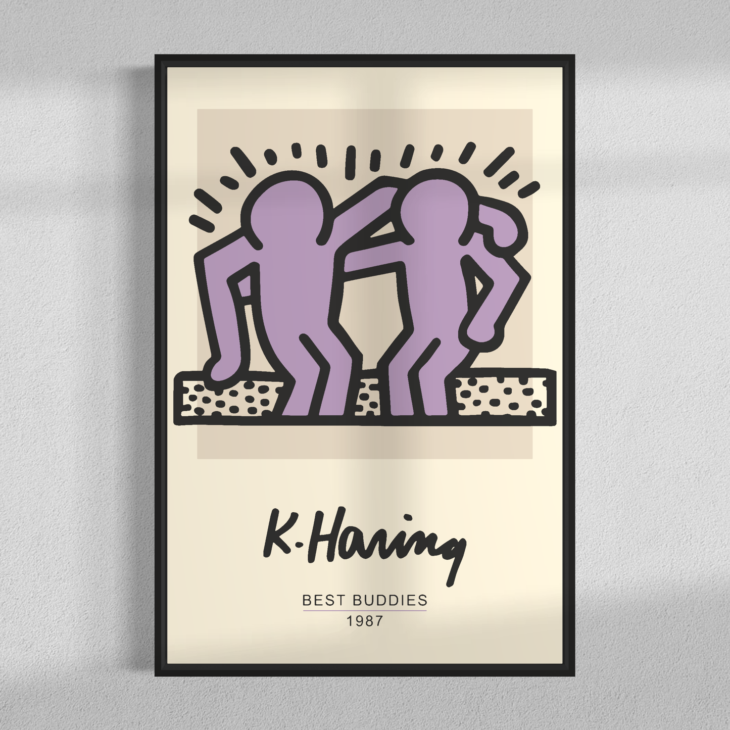 Best buddies, Keith Haring