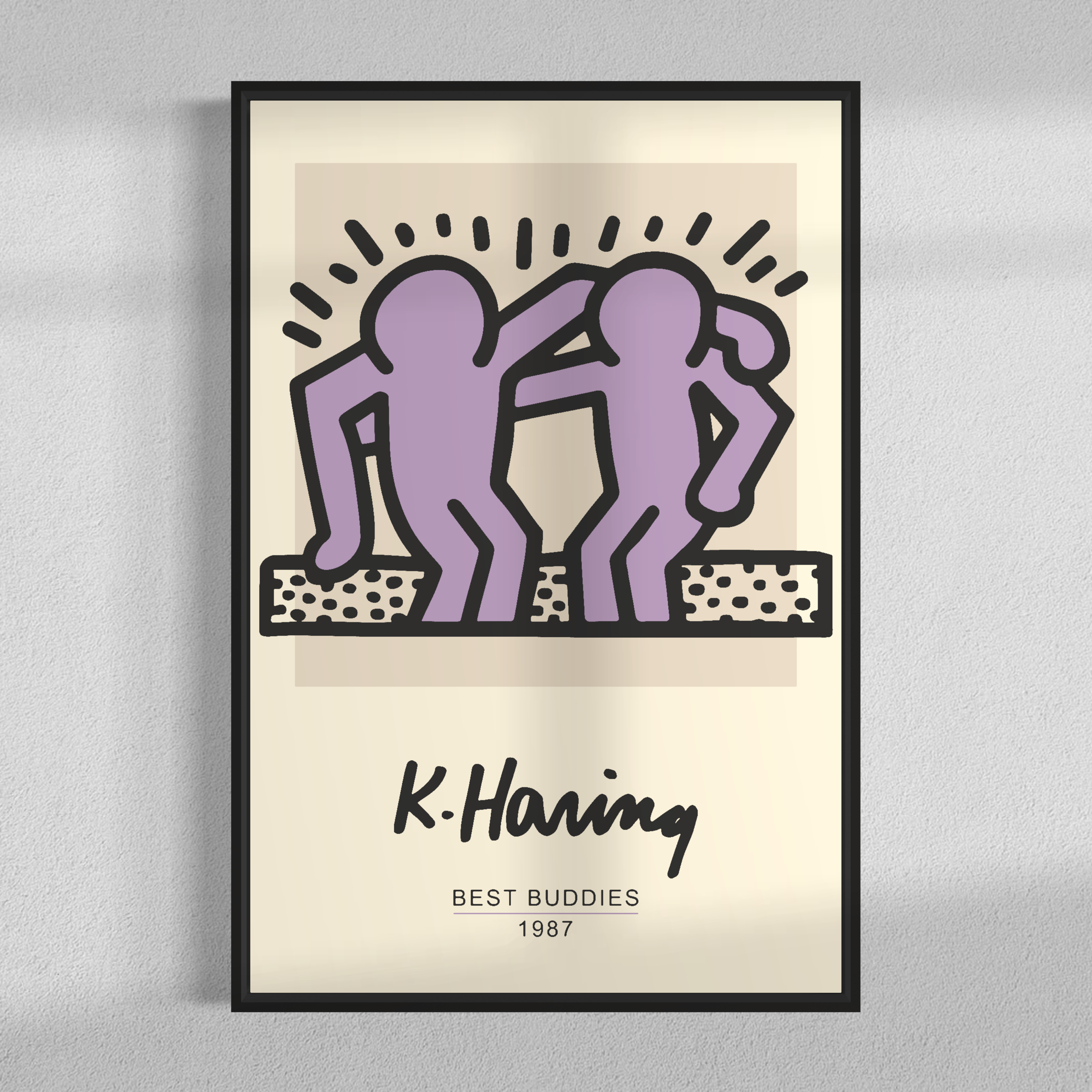 Best buddies, Keith Haring