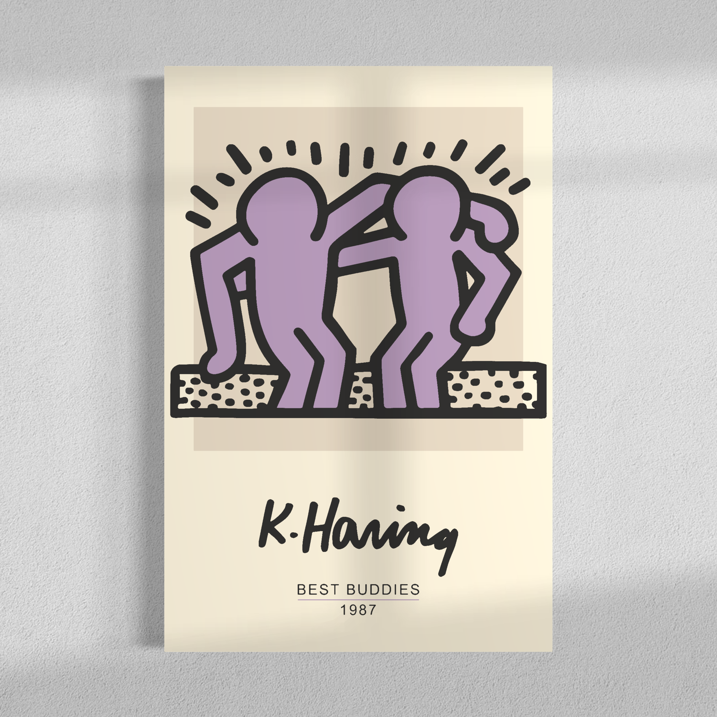 Best buddies, Keith Haring